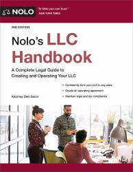 Nolo's LLC Handbook : A Complete Legal Guide to Creating and Operating Your LLC