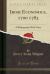 Irish Economics, 1700 1783 : A Bibliography with Notes (Classic Reprint)