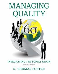 Managing Quality : Integrating the Supply Chain