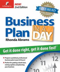 Business Plan in a Day : Get It Done Right, Get It Done Fast
