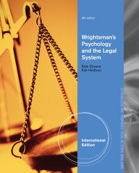 Wrightsman's Psychology and the Legal System