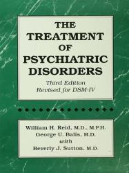 Treatment Of Psychiatric Disorders