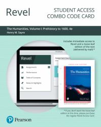Revel for the Humanities : Culture, Continuity, and Change, Volume 1 -- Combo Access Card