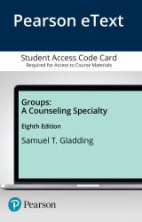 MyLab Counseling with Pearson EText -- Access Card -- for Groups : A Counseling Specialty