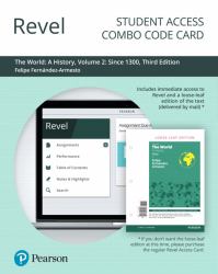 Revel for the World History, Volume 2 -- Combo Access Card