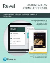 Revel for the Humanities, Volume 2 -- Combo Access Card