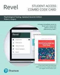 Revel for Psychological Testing : History, Principles and Applications -- Combo Access Card