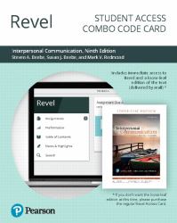 Revel for Interpersonal Communication : Relating to Others -- Combo Access Card