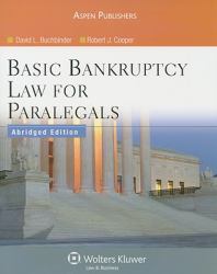 Basic Bankruptcy Law for Paralegals