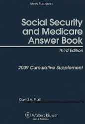 Social Security and Medicare Answer Book : Cumulative Supplement
