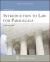Introduction to Law for Paralegals