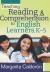Teaching Reading and Comprehension to English Learners, K-5
