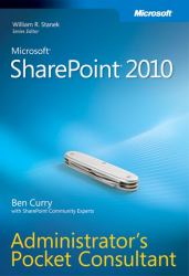 Microsoft(R) SharePoint(R) 2010 Administrator's Pocket Consultant