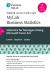 MyLab Statistics with Pearson EText -- 18 Week Standalone Access Card -- for Statistics for Managers Using Microsoft Excel
