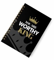 You Are Worthy King Journal