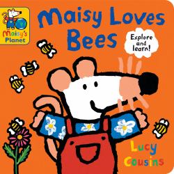 Maisy Loves Bees : A Maisy's Planet Book (Educational Board Book on Bumble Bee Pollination for Toddlers and Kids Ages 1-3)