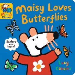 Maisy Loves Butterflies : A Maisy's Planet Book (Educational Board Book about Nature - for Toddlers and Kids Ages 1-3)