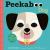Peekaboo: Dog : (an Interactive Board Book for Babies and Toddlers with Mirror and Sliders to Push, Pull, or Turn. Cute Artwork Features Puppies Sleeping, Wagging Tails, and More. )