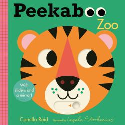 Peekaboo: Zoo : (an Interactive Board Book for Babies and Toddlers with Mirror and Sliders to Push, Pull, or Turn. Cute Zoo Animal Artwork Includes a Rhino, Hippo, Camel, and More. )
