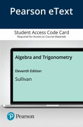 Pearson EText Algebra and Trigonometry -- Access Card