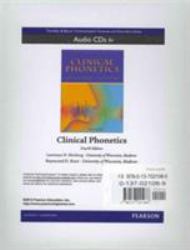 Audio CDs for Clinical Phonetics