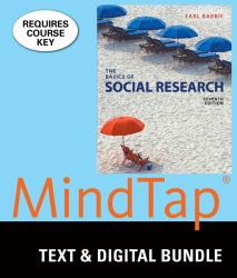 Bundle: the Basics of Social Research, Loose-Leaf Version, 7th + MindTap Sociology, 1 Term (6 Months) Printed Access Card, Enhanced