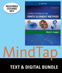Bundle: a First Course in the Finite Element Method, SI Edition, 6th + MindTap Engineering, 2 Terms (12 Months) Printed Access Card, SI Edition