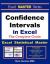 Confidence Intervals in Excel - the Excel Statistical Master