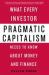 Pragmatic Capitalism : What Every Investor Needs to Know about Money and Finance