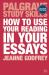 How to Use Your Reading in Your Essays