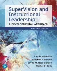 SuperVision and Instructional Leadership : A Developmental Approach