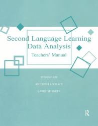 Second Language Learning Data Analysis : Teachers' Manual