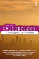 Criminology : A Sociological Introduction