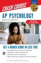 AP Psychology Crash Course, Book + Online : Get a Higher Score in Less Time