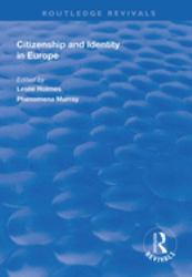 Citizenship and Identity in Europe