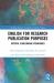 English for Research Publication Purposes : A Critical Pragmatic Approach