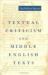 Textual Criticism and Middle English Texts