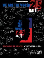 We Are the World 25 for Haiti : Piano/Vocal/Guitar, Sheet