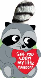 See You Soon, Raccoon! (Tactile Board Book)