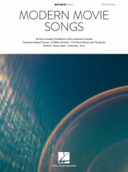 Modern Movie Songs - 3rd Edition - Big-Note Piano Songbook with Lyrics