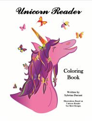 Unicorn Reader Coloring Book