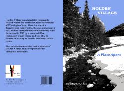 Holden Village : Images and Reflections