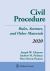 Civil Procedure : Rules, Statutes, and Other Materials, 2020 Supplement