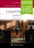 Criminal Procedure : Adjudication [Connected EBook with Study Center]
