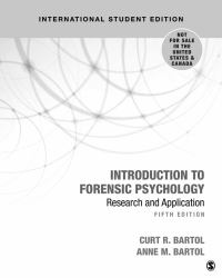Introduction to Forensic Psychology : Research and Application