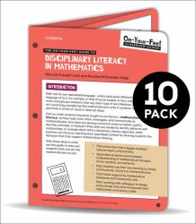 BUNDLE: Lent: the on-Your-Feet Guide to Disciplinary Literacy in Math: 10 Pack