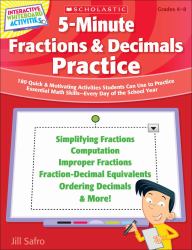 Interactive Whiteboard Activities: 5-Minute Fractions and Decimals Practice