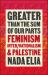 Greater Than the Sum of Our Parts : Feminism, Inter/Nationalism, and Palestine Greater Than the Sum of Our Parts : Feminism, Inter/Nationalism, and Palestine