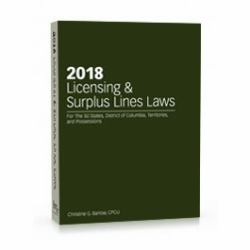 2018 Licensing & Surplus Lines Laws