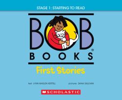 Bob Books - First Stories Hardcover Bind-Up Phonics, Ages 4 and up, Kindergarten (Stage 1: Starting to Read)